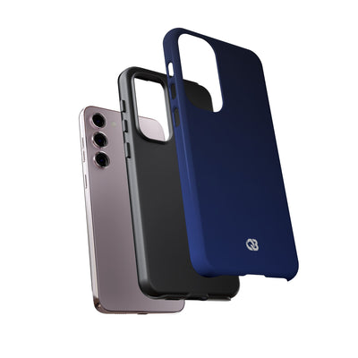 Blue Tough Phone Case for Samsung - Midnight Cobalt Fade