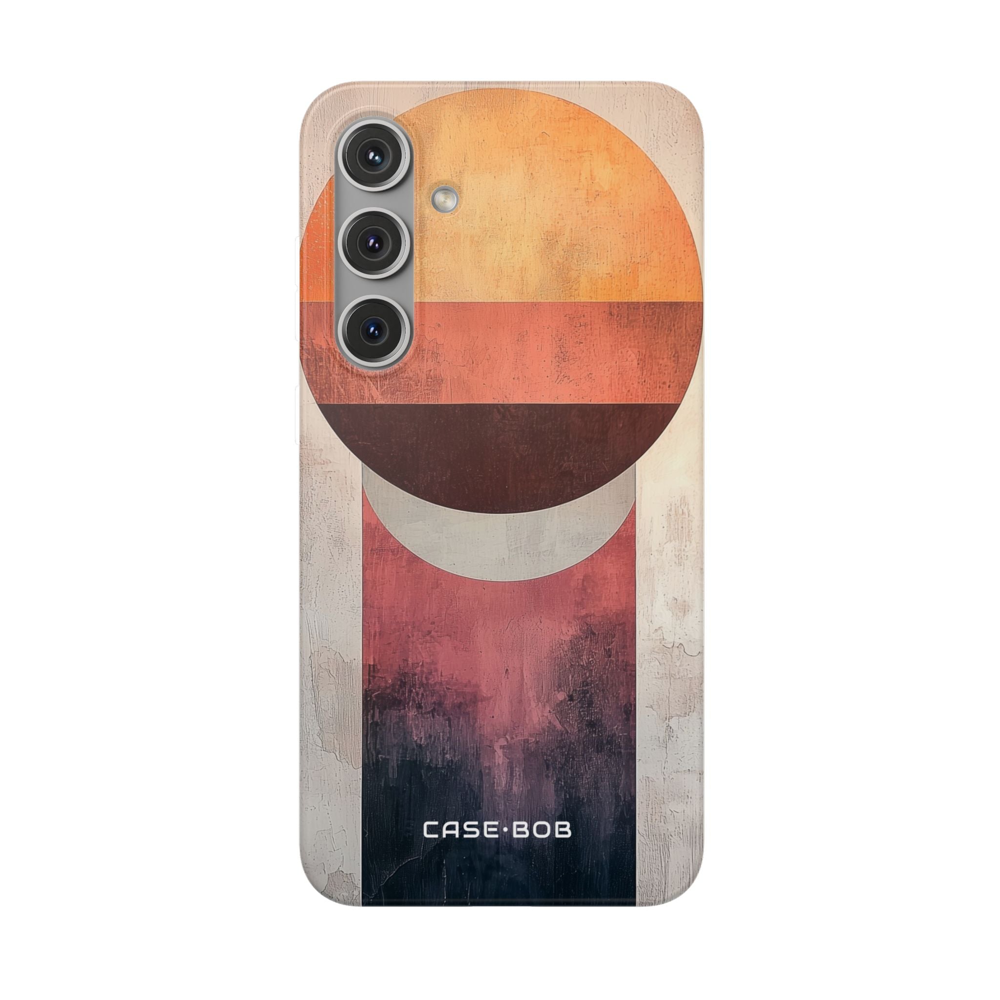 Sunset Orb Samsung S24 Plus Case - Soft