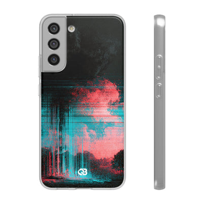 Digital Signal Drift · Lite Phone Case for Samsung · Black