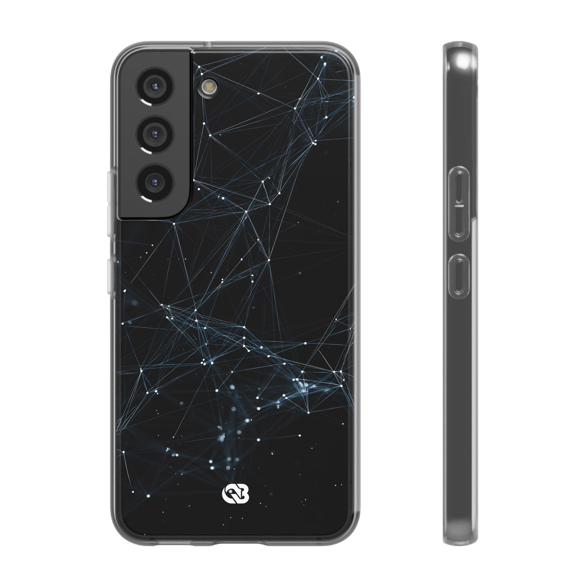 Black Lite Phone Case for Samsung - Arctic Neural Mesh