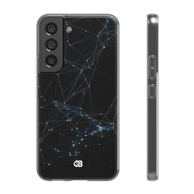 Black Lite Phone Case for Samsung - Arctic Neural Mesh