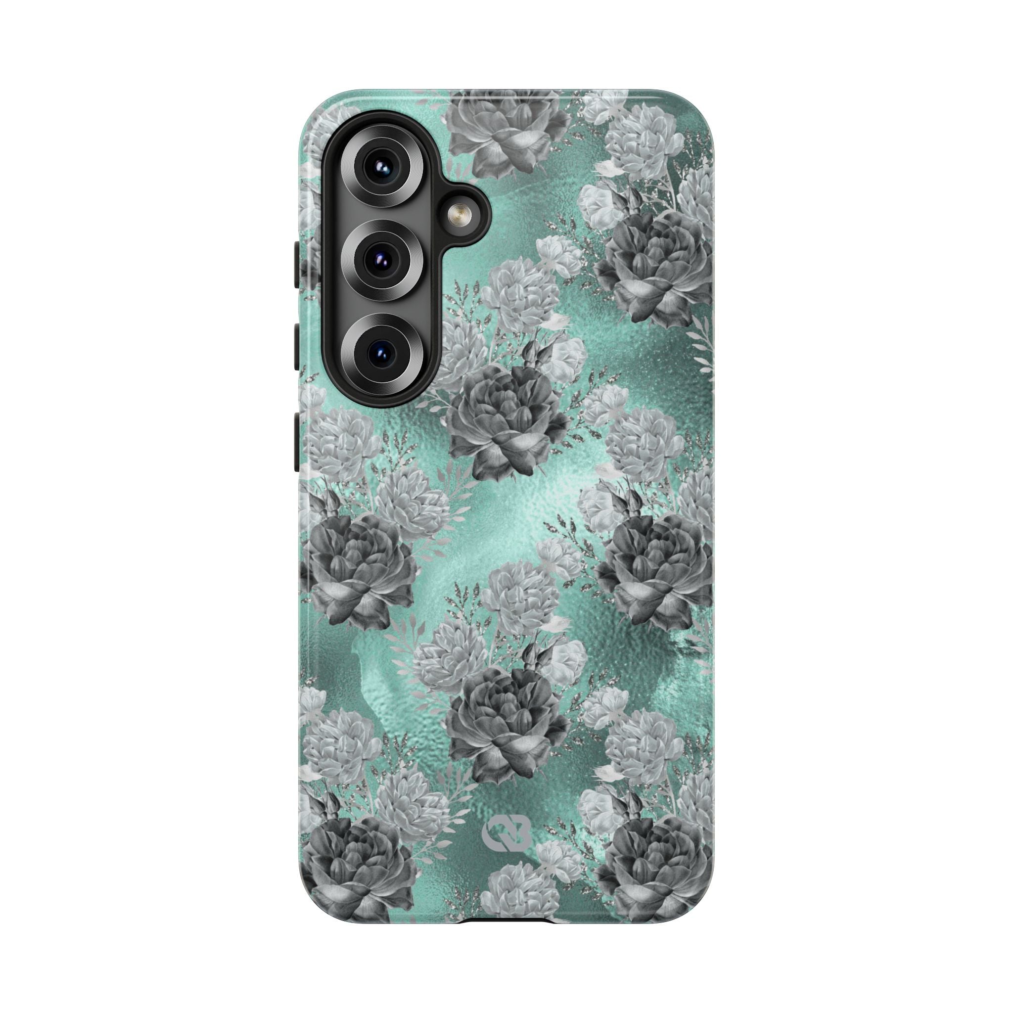 Frost Mint Floral · Tough Phone Case for Samsung