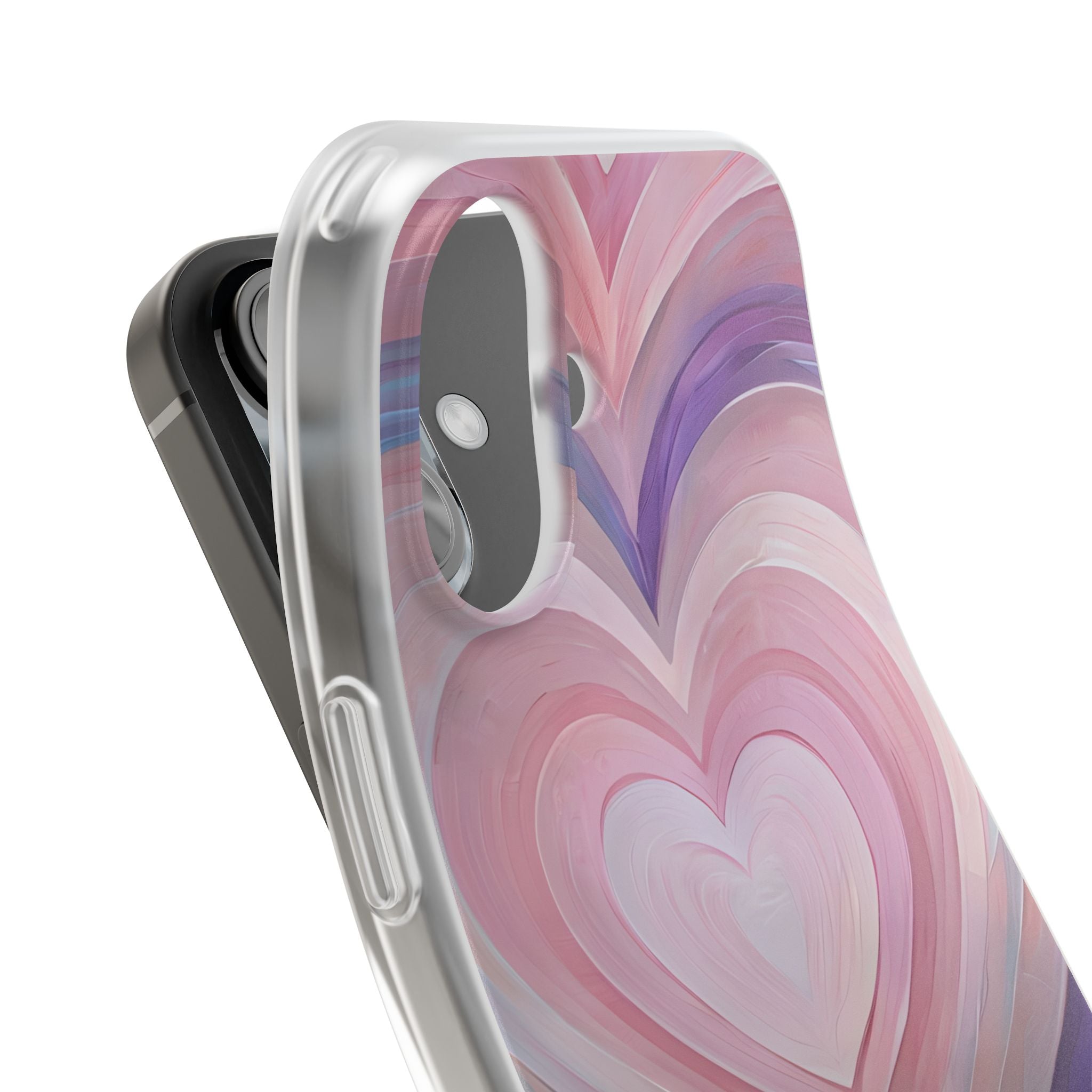 Radiant Heartbrush iPhone 16 Case - Soft