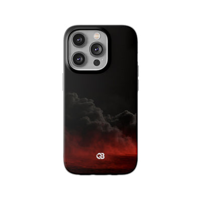 Crimson Fog Void · Lite Phone Case for iPhone ·  Black