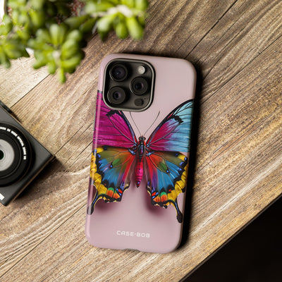 Lebhafter Schmetterling iPhone 15 Pro Max Case - Tough