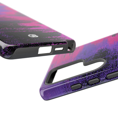 Neon Signal Shift · Tough Phone Case for Samsung · Purple