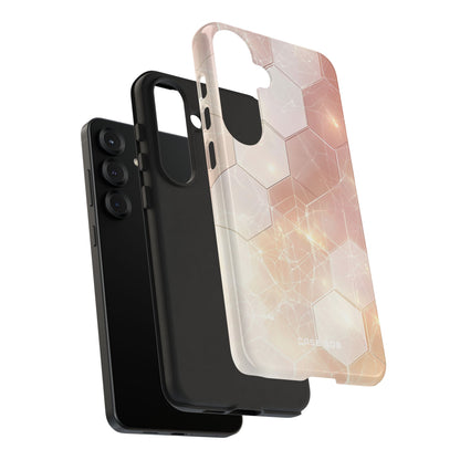 Honeycomb Glow Samsung S25 Plus Case - Tough
