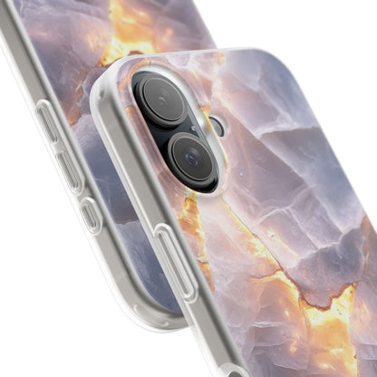 Crystal Veins iPhone 16 Case - Soft