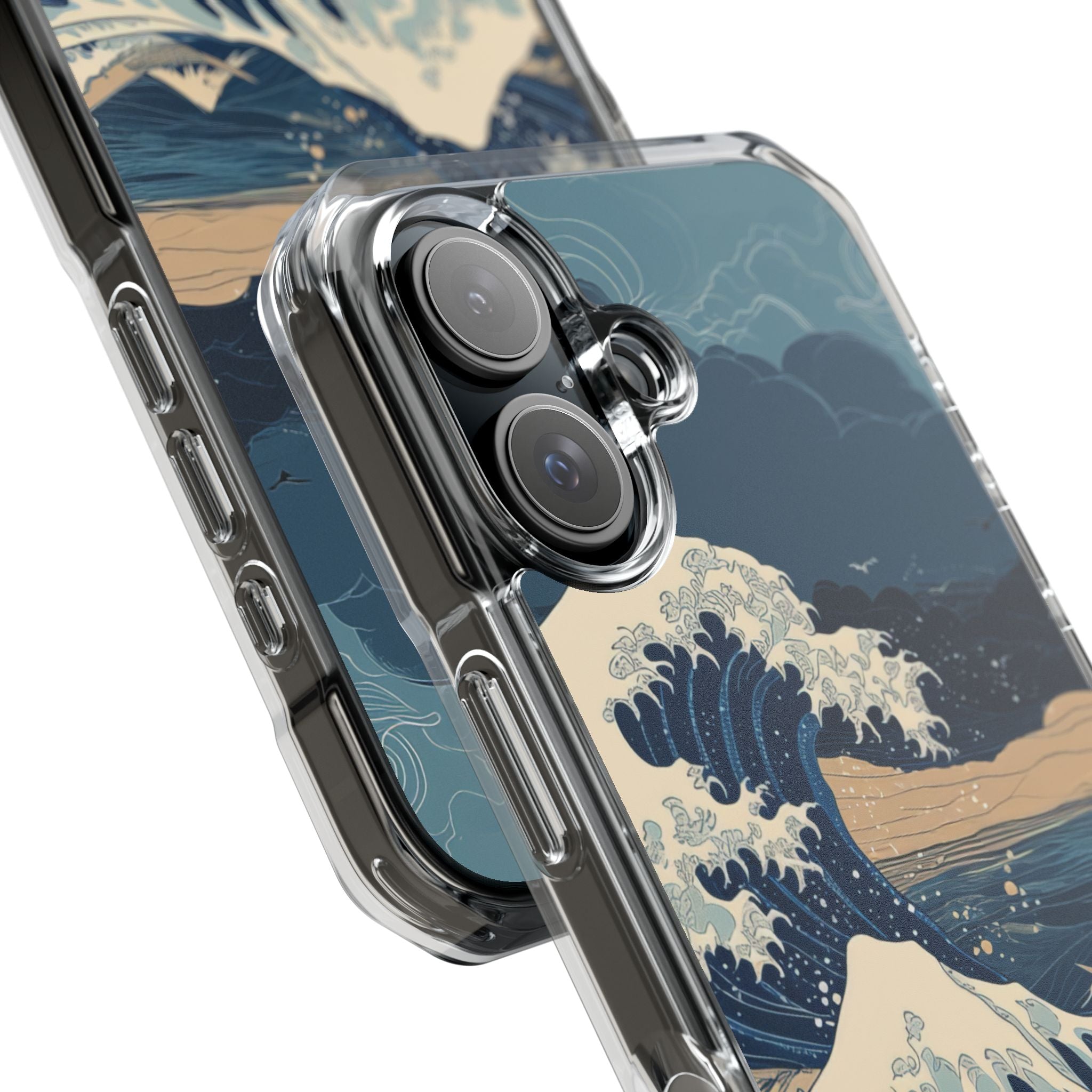 Cresting Blue Wave iPhone 16 Case - Impact
