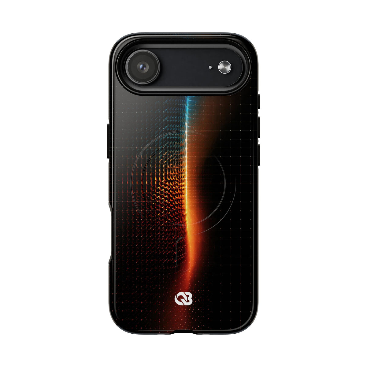 Luminous Refraction Grid · Tough 2.0 Magnetic Phone Case for iPhone · Black