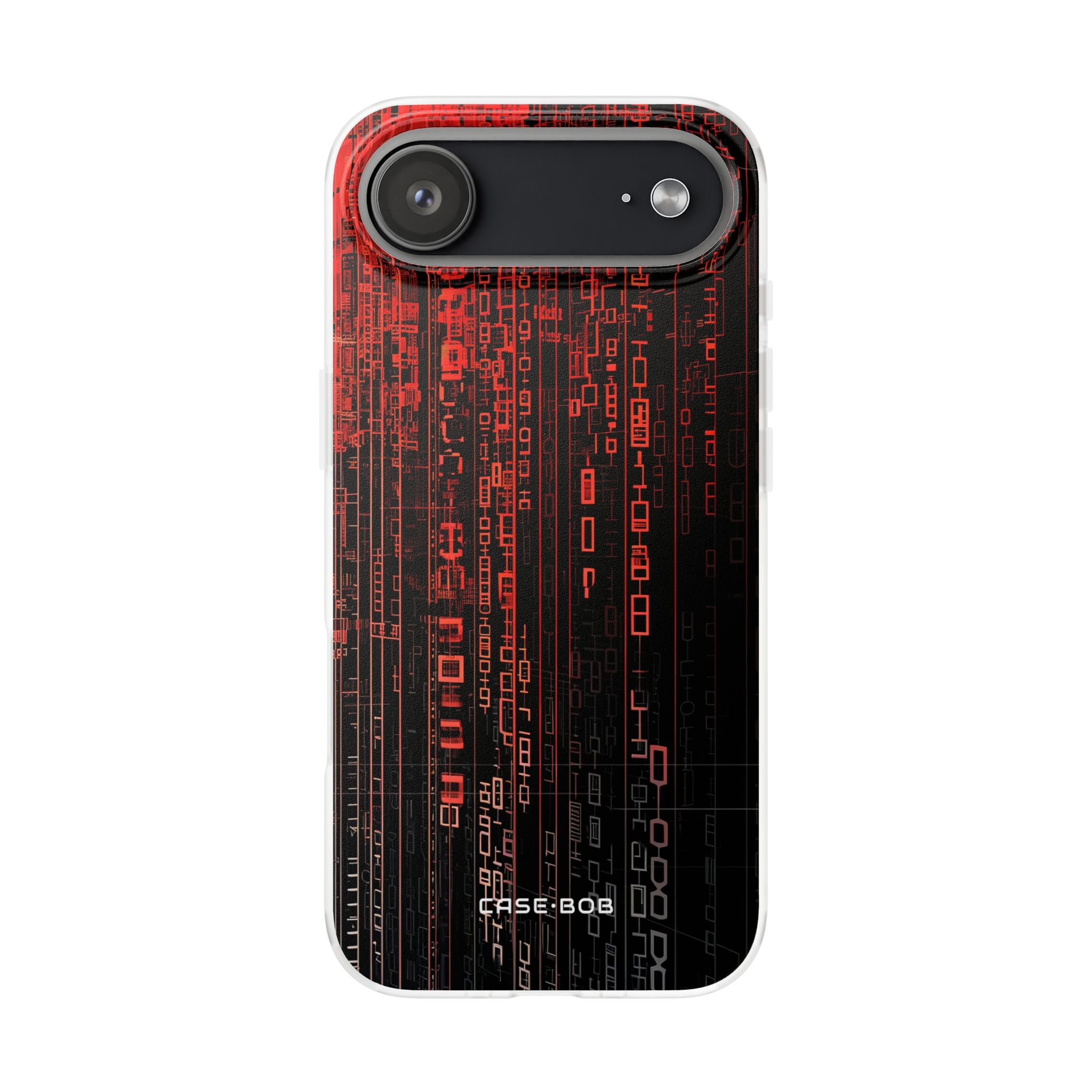 Crimson Glyphs iPhone 17 Air Case - Soft - CASE•BOB