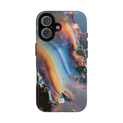 Prismatic Aura Flow · Tough 2.0 Magnetic Phone Case for iPhone · Blue