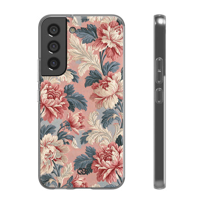Blush Peony Jacquard · Lite Phone Case for Samsung · Pink
