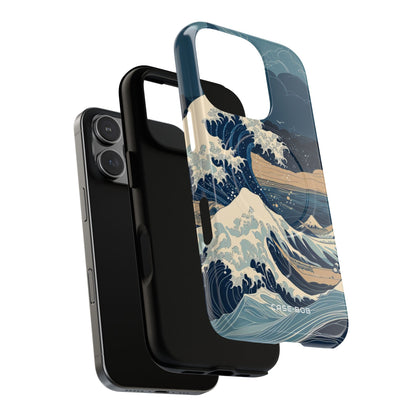 Cresting Blue Wave iPhone 16 Pro Case - Tough+