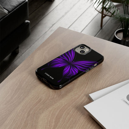 Violet Monarch iPhone 14 Case - Tough