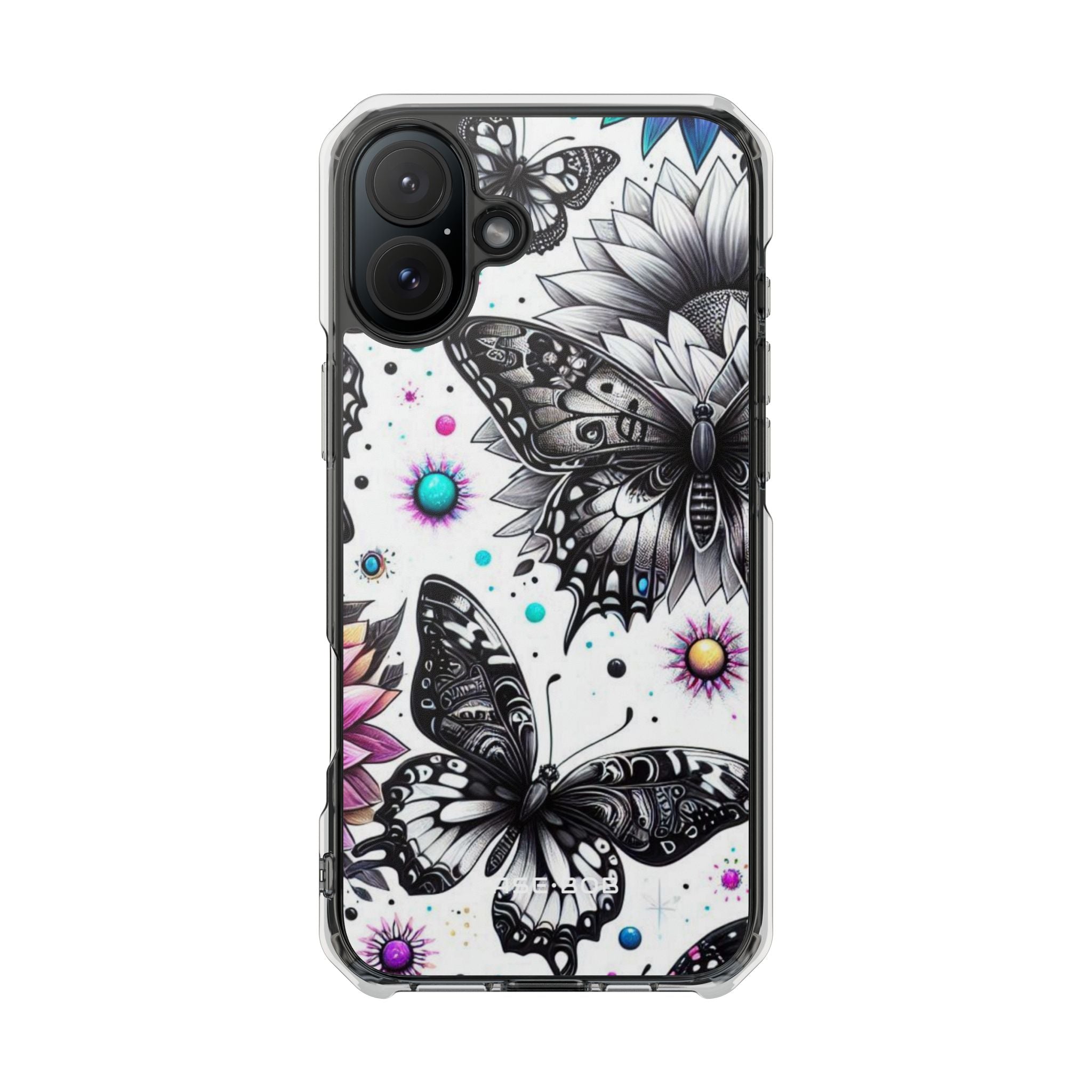 Butterfly Bloom iPhone 16 Plus Case - Impact