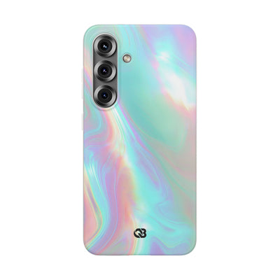 Prismatic Liquid Light · Lite Phone Case for Samsung · Teal