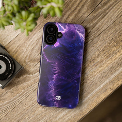 Purple Void Feline · Tough Custodia per iPhone
