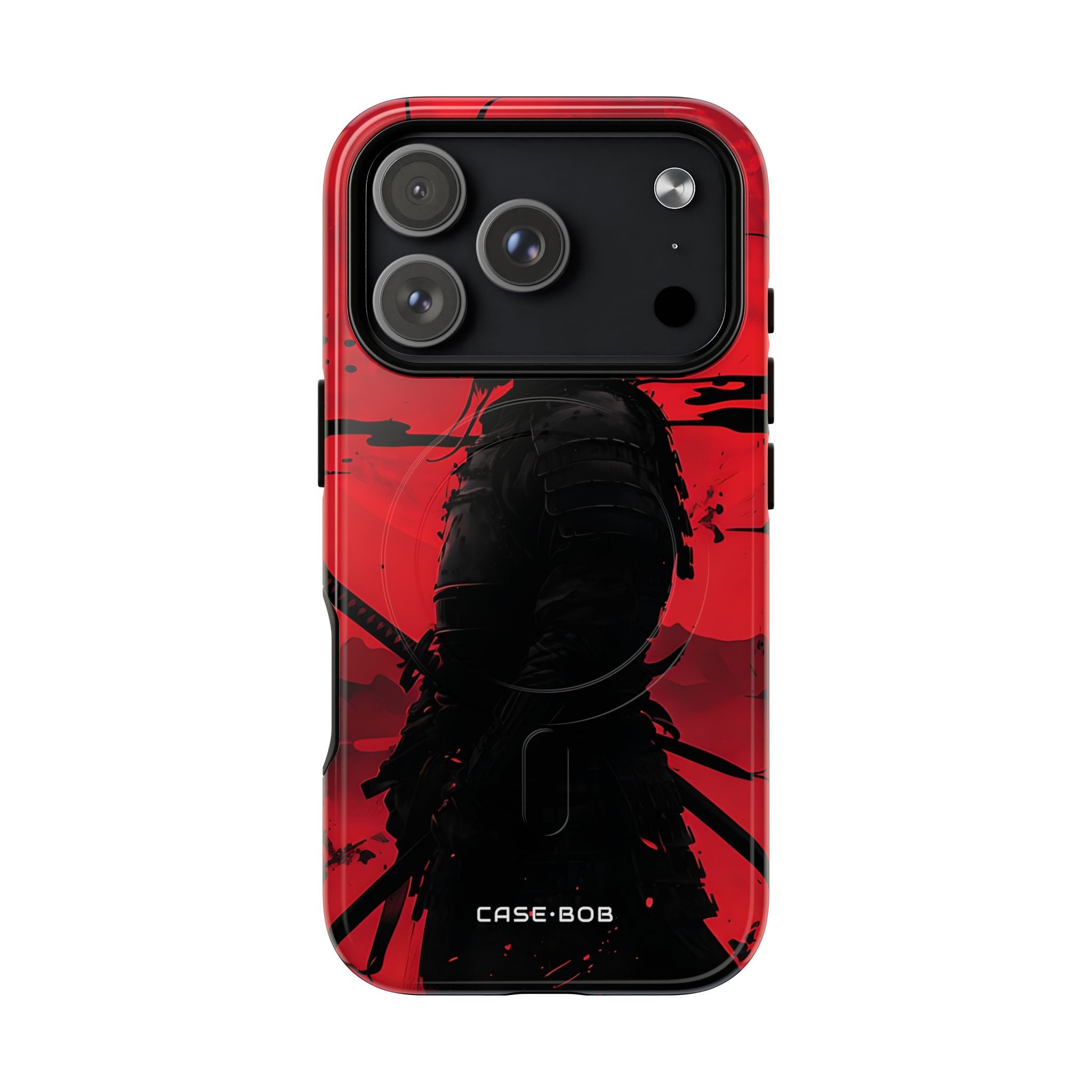 Crimson Samurai iPhone 17 Pro Case - Tough+ - CASE•BOB