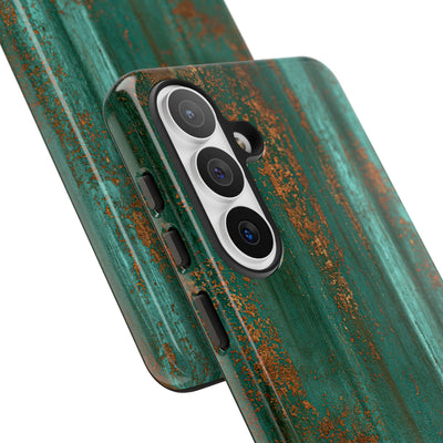 Oxidized Verdigris · Tough Phone Case for Samsung · Teal