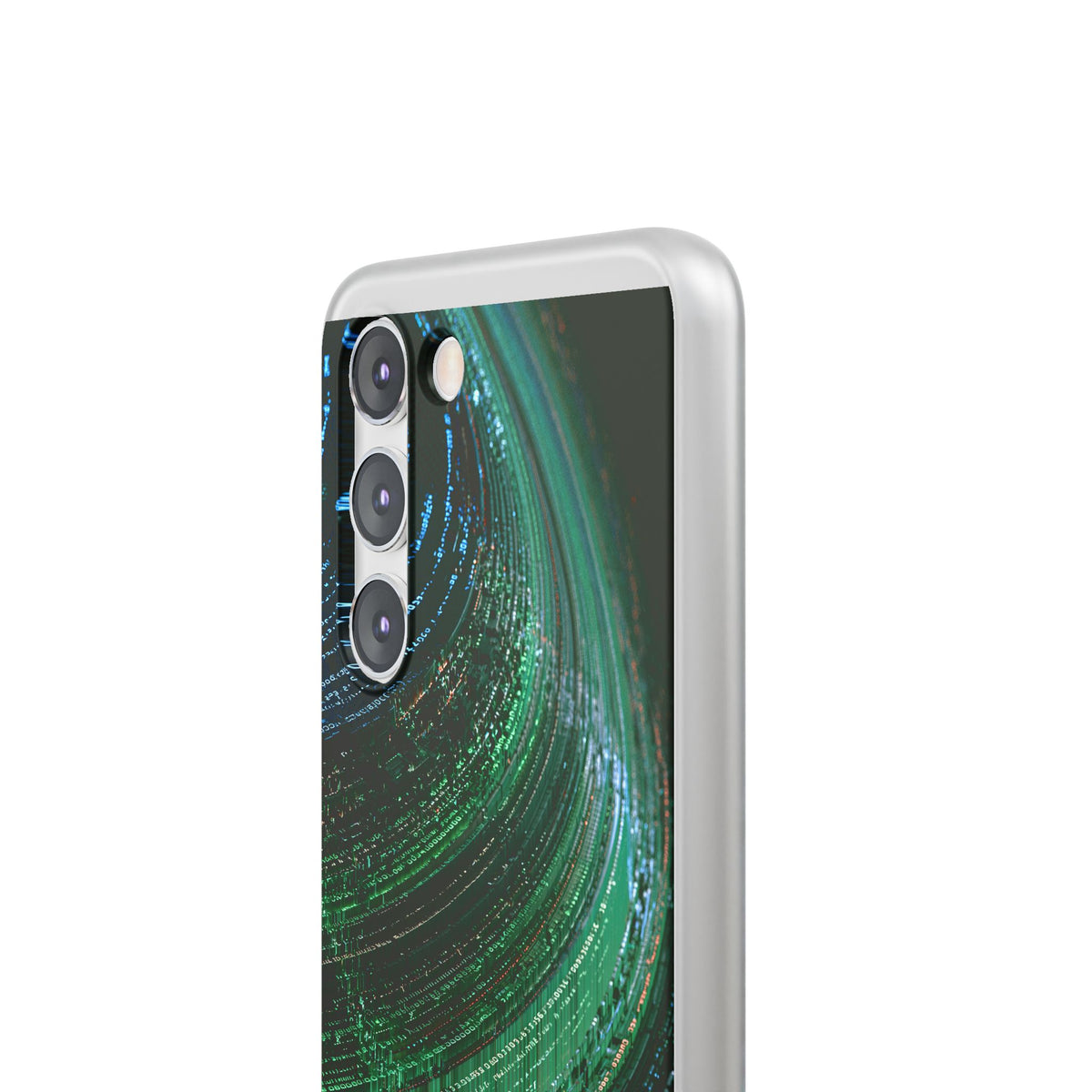 Orbital Data Stream · Lite Phone Case for Samsung · Green