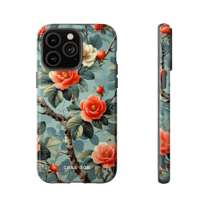 Coral Bloom iPhone 14 Pro Max Case - Tough