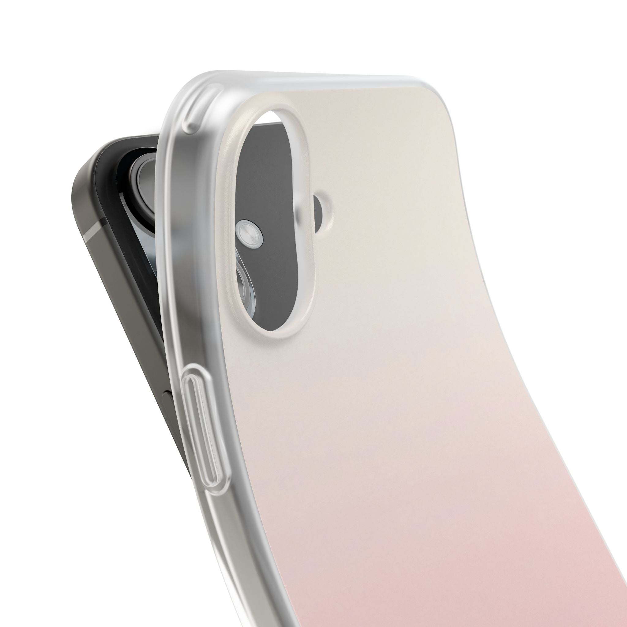 Pink Lite Phone Case for iPhone - Frosted Blush Horizon