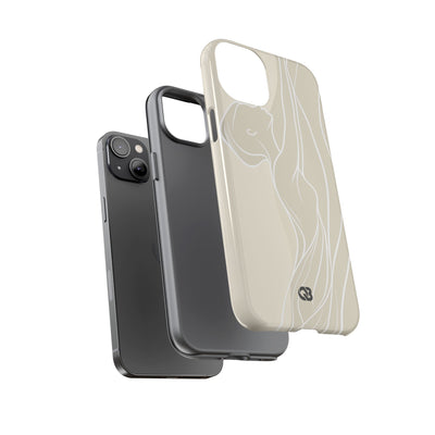 Ethereal Sand Silhouette · Tough Phone Case for iPhone