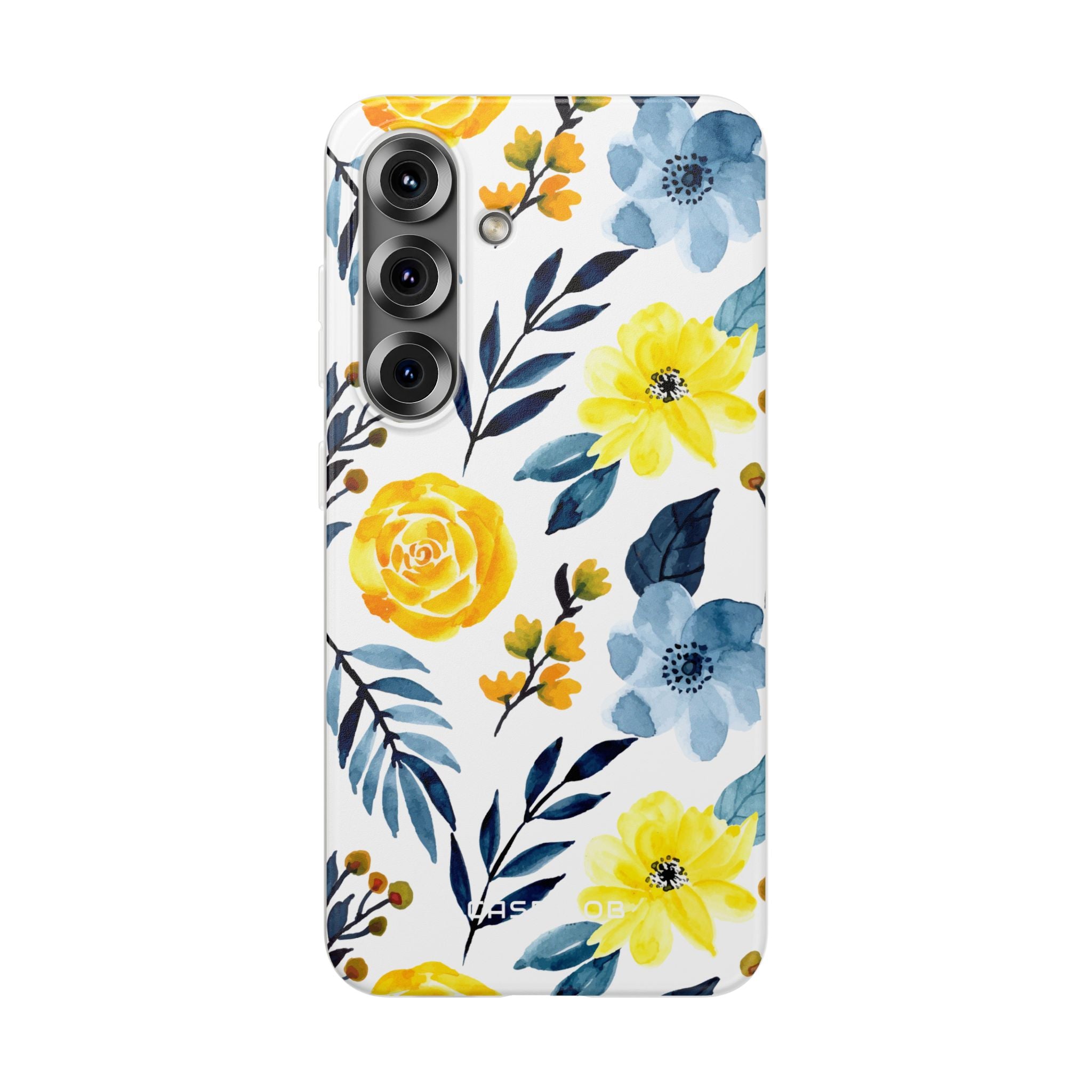 Golden Bloom Samsung S25 Case - Soft