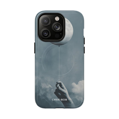 Moon Balloon iPhone 14 Pro Case - Tough+