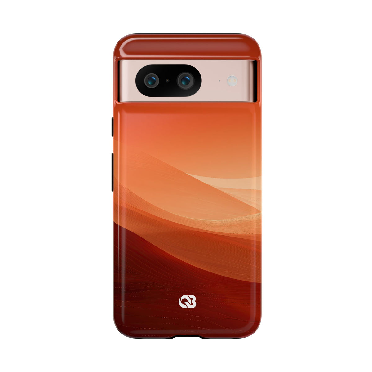 Terracotta Dune Ridges · Tough Phone Case for Pixel ·  Orange