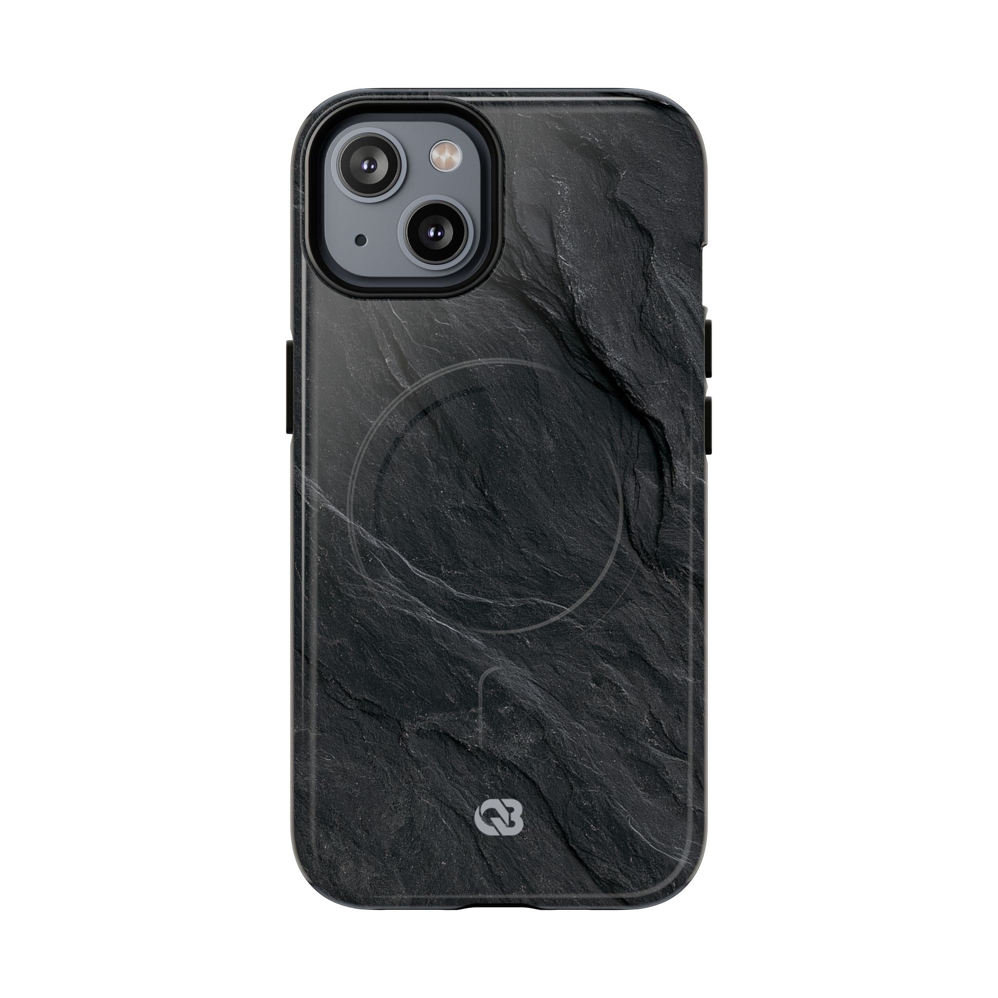 Black Tough 2.0 Magsafe Phone Case for iPhone - Midnight Slate Ridge