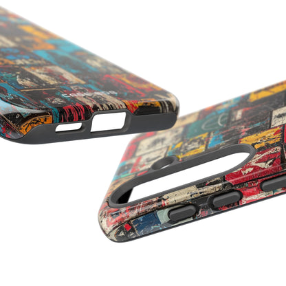 Figureret gitter Samsung S25 Cover - Tough