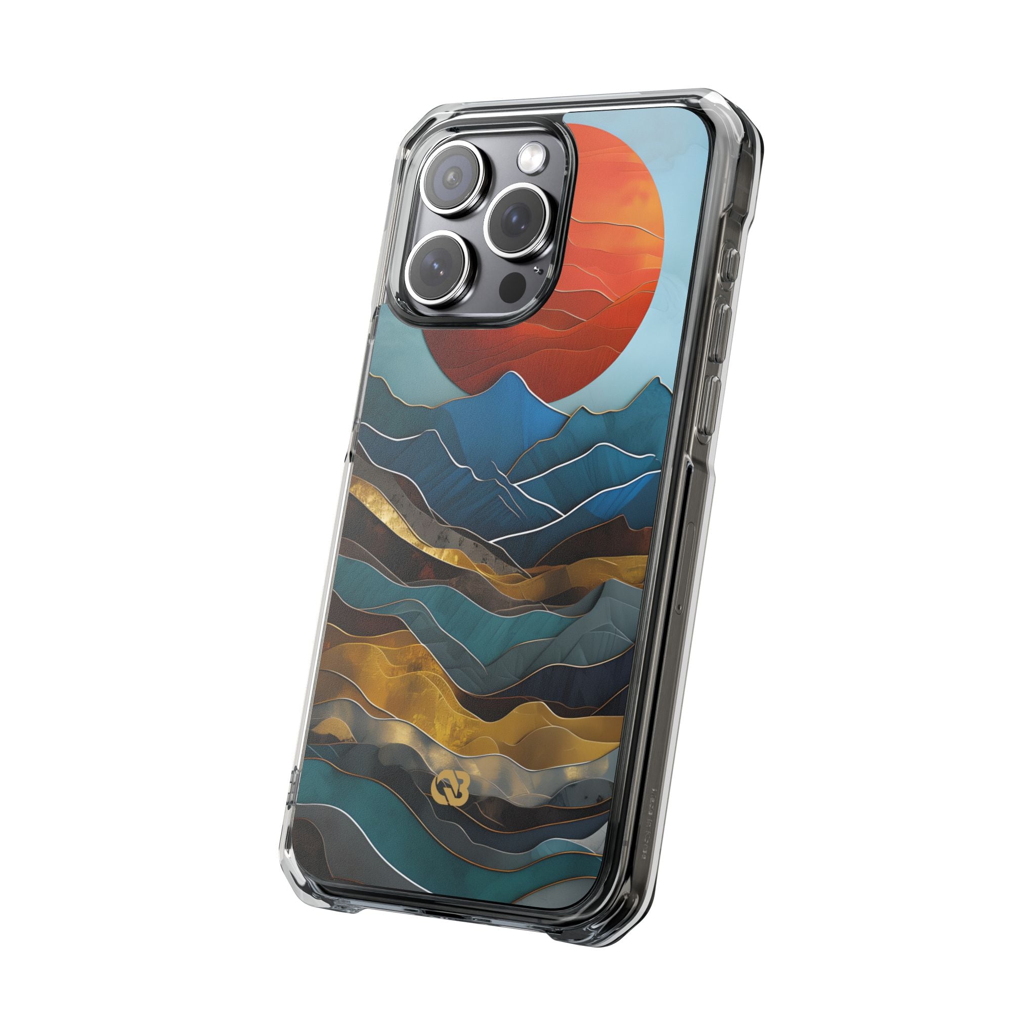 Molten Sun Peaks · Impact Phone Case for iPhone · Magsafe