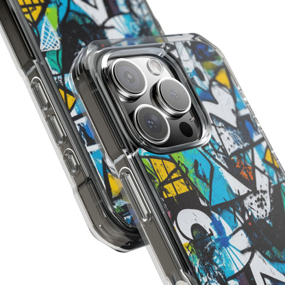 Weißes Ripple Drift iPhone 16 Pro Case - Impact