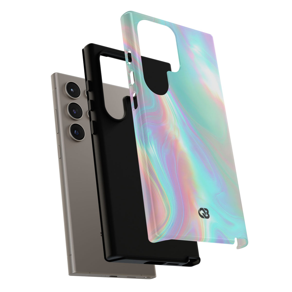 Prismatic Liquid Light · Tough Phone Case for Samsung · Teal