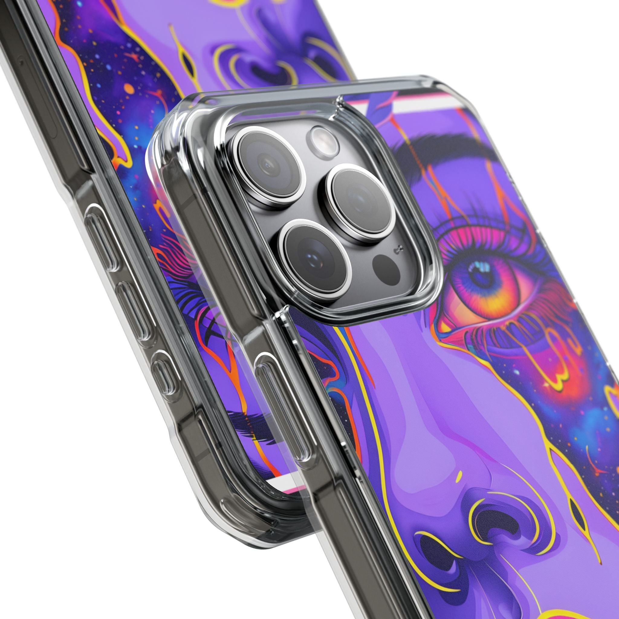 Violet Cosmic Gaze · Impact Custodia per iPhone · Magsafe