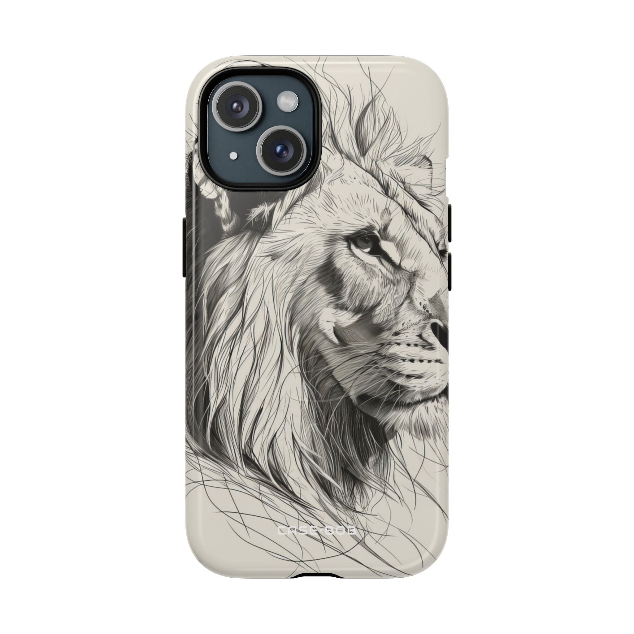 Lion Flow iPhone 15 Case - Tough+