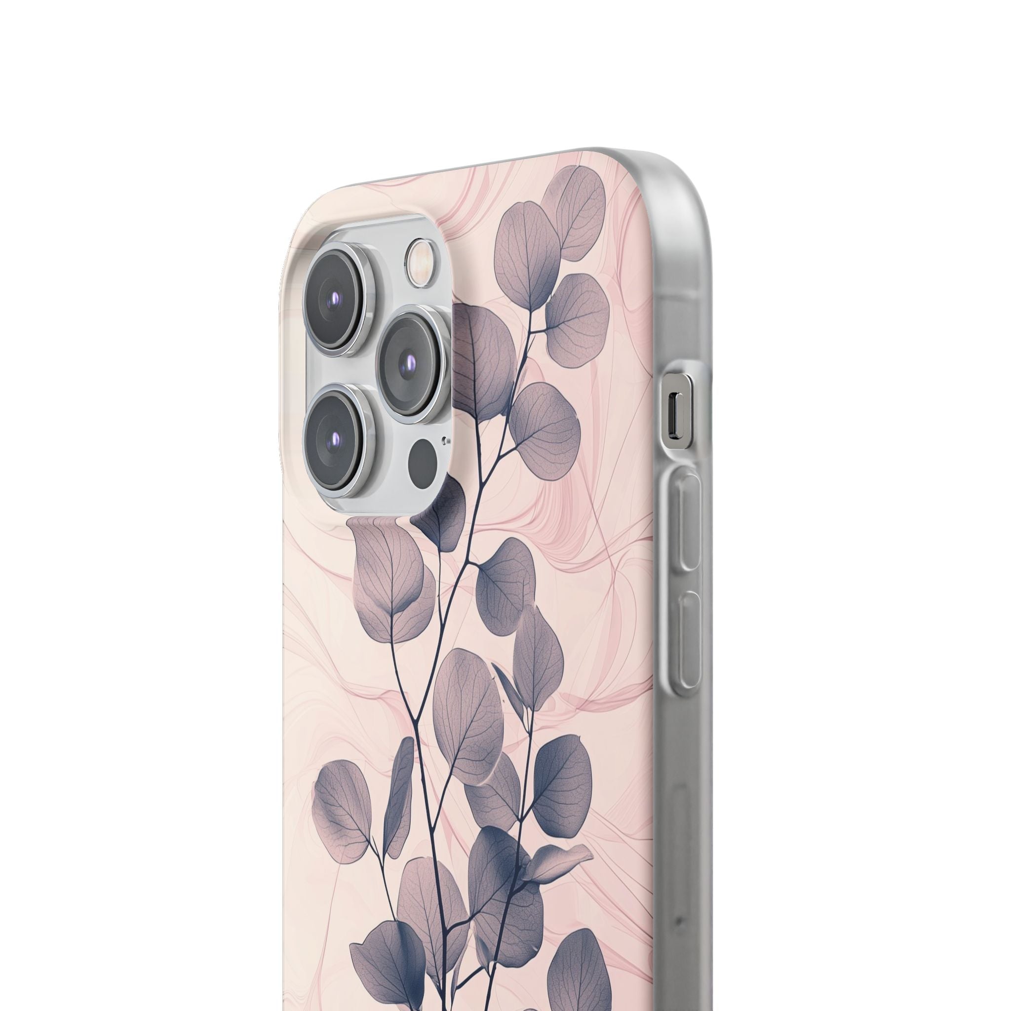 Ethereal Indigo Eucalyptus · Soft Phone Case for iPhone