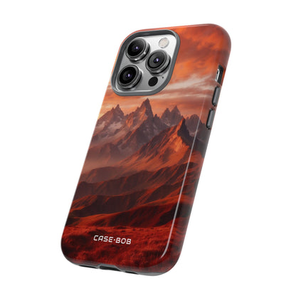 Jagged Glow iPhone 14 Pro Case - Tough