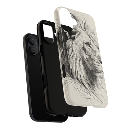 Lion Mane Flow iPhone 16 Plus Case - Tough