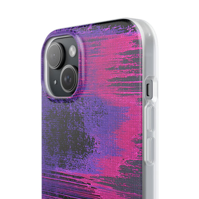 Neon Signal Shift · Lite Phone Case for iPhone ·  Purple