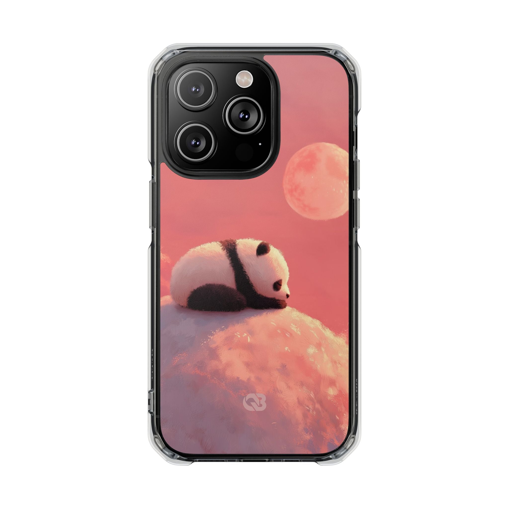 Rose Moon Panda · Impact Coque de téléphone pour iPhone · Magsafe