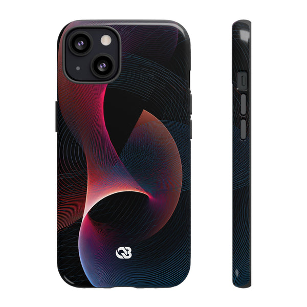Chromatic Helix · Tough Phone Case for iPhone · Black