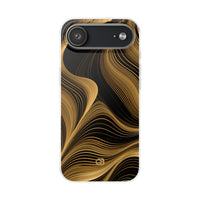 Gold Lite Phone Case for iPhone - Molten Copper Strands