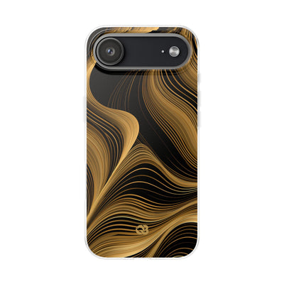 Gold Lite Phone Case for iPhone - Molten Copper Strands