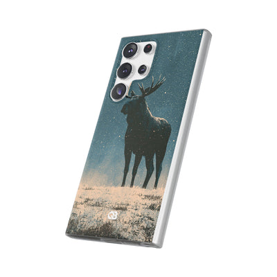 Nordic Boreal Moose · Lite Phone Case for Samsung · Blue