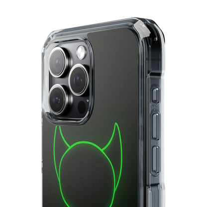 Neon Horned Glow iPhone 15 Pro Max Case - Impact