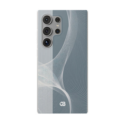Grey Lite Phone Case for Samsung - Slate Mesh Horizon