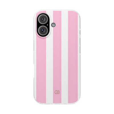Soft Pink Stripe · Soft Phone Case for iPhone